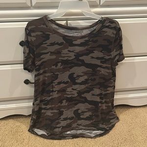 rue21 Favorite Relaxed Tee Camo Size XS